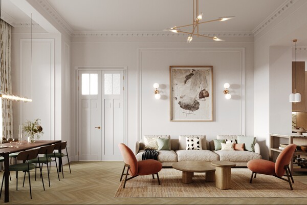 Bakáts street apartment