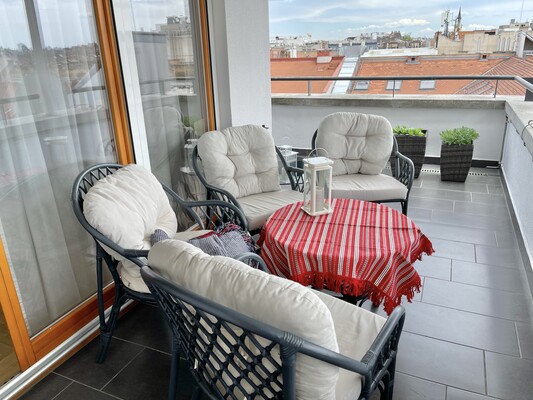 Penthouse for rent in Káldy Gyula Street